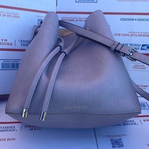 Calvin Klein lilac handbag